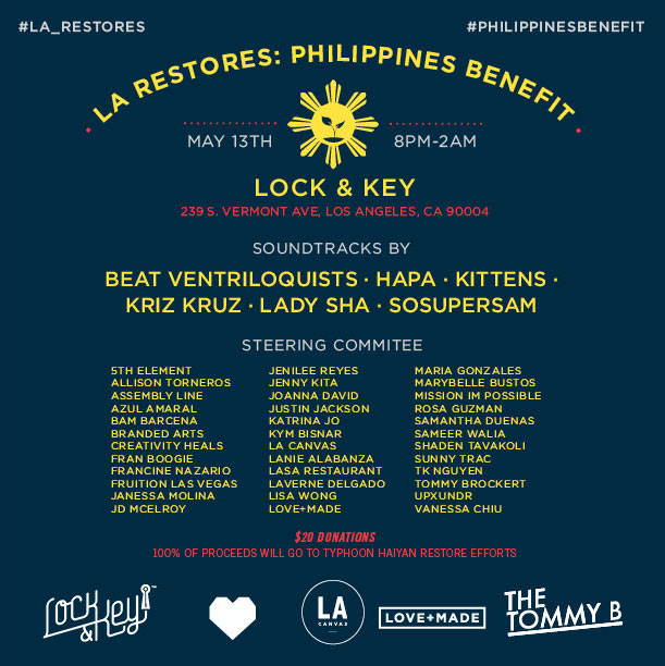 LA Restores: Philippines Benefit