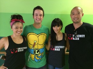 Jenny Kita, Tyler Chapman, Minae Noji and Jonathan Wang